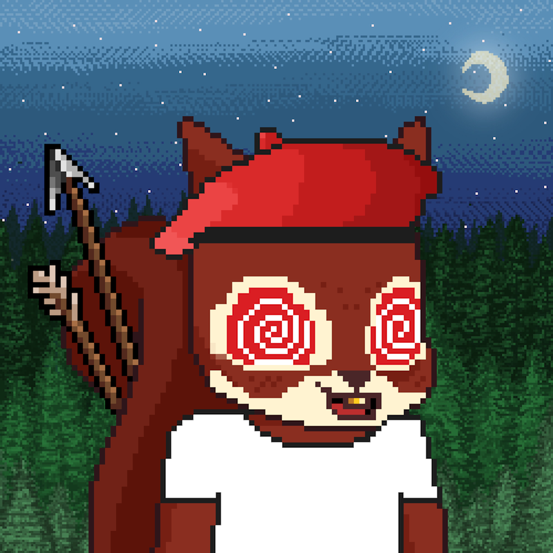 Pixel Squirrels #216